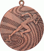 Medal brązowy 40mm BIEGI MMC1740