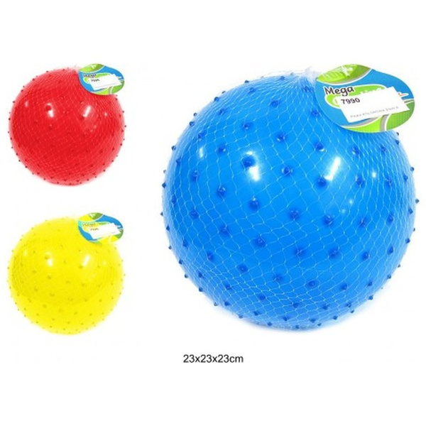 ISO TRADE Piłka Gimnastyczna mix kolorów 75 cm + pompka ISO/00000419