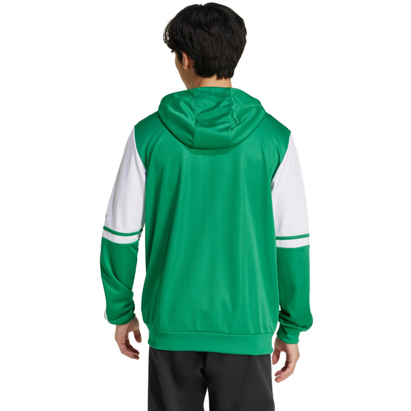 Bluza męska adidas Squadra 25 Hoody zielono-biała JP3164