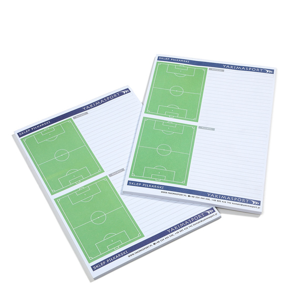Blok trenera, zeszyt, notatnik A4