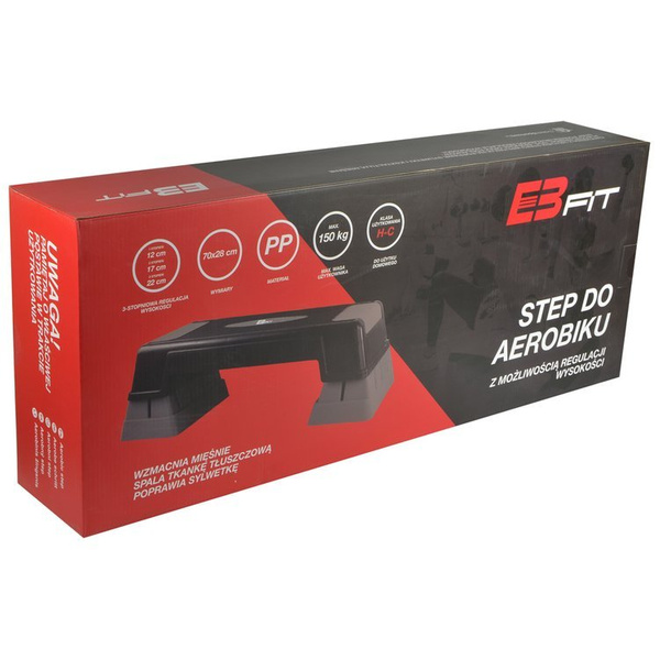 Step trzystopniowy do aerobiku EB FIT 