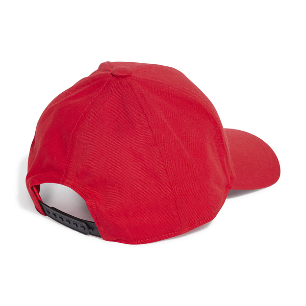 Czapka z daszkiem adidas czerwona IY5421