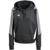 Bluza damska adidas Tiro 24 Hooded czarna IJ5607