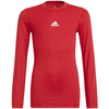Koszulka dla dzieci adidas Youth Techfit Long Sleeve czerwona H23154