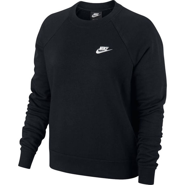 Bluza damska Nike Essentials Crew FLC czarna BV4110 010