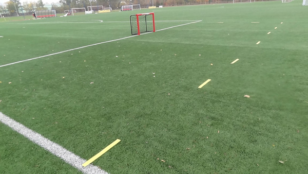 Znaczniki pola płaskie - pasy Pomarańczowy