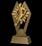 Statuetka odlewana 17,5cm - PIŁKA NOŻNA - RP3012