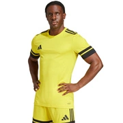 Koszulka męska adidas Squadra 25 Jersey Short Sleeve żółta JG5831
