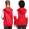 Bluza dla dzieci adidas Squadra 25 Hoody czerwono-biała JD4801