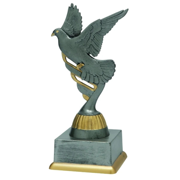 Statuetka odlewana srebrna, sportowy  SS1831-02