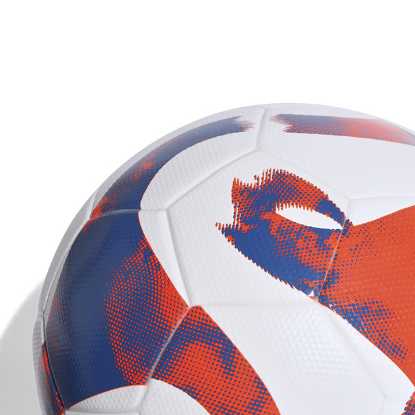 Piłka nożna adidas Tiro League TSBE Ball biało-czerwono-granatowa