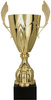 Puchar metalowy złoty z przykrywką - EDO H-44cm, R-140mm 4126D