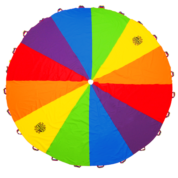 Chusta animacyjna dziecięca 2m wielokolorowa z uchwytami