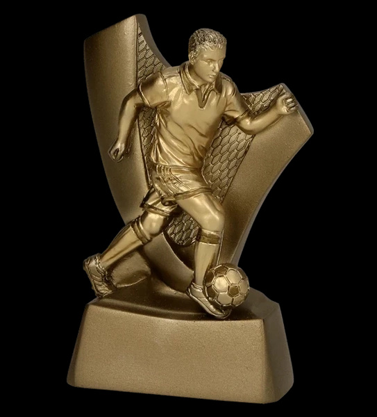 Statuetka odlewana 10cm - PIŁKA NOŻNA - RP4011