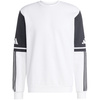 Bluza męska adidas Squadra 25 Sweat Crew biało-czarna JD2959