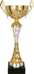 Puchar metalowy złoto-srebrny MALIK T-M 31cm 7124D