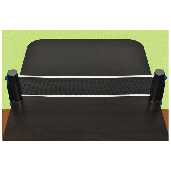 Siatka do tenisa stołowego ping-ponga ISO TRADE czarna automatycznie zwijana