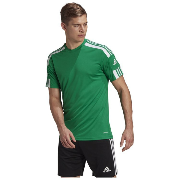 Koszulka męska adidas Squadra 21 Jersey zielona piłkarska, sportowa
