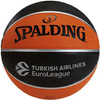 Piłka koszykowa Spalding Eurolige TF-150 pomarańczowo-czarna 84507Z
