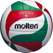 Piłka siatkowa MOLTEN  V5-M1900  zielono-biało-czerwona rozmiar 5