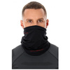 Komin ocieplacz na szyję unisex Brubeck czarny wełniany