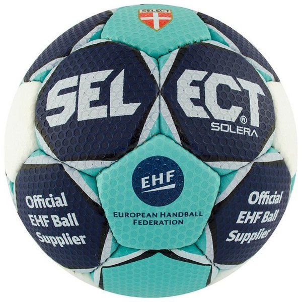 Piłka ręczna Select SOLERA granatowo-niebieska rozmiar 2 EHF