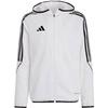 Kurtka dla dzieci adidas Tiro 23 League Windbreaker biała IA1621
