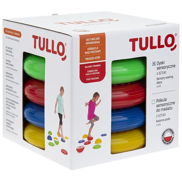 TULLO Dyski Sensoryczne 4 szt. 457