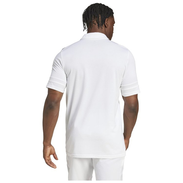 Koszulka męska adidas Squadra 25 Polo biała JY3419