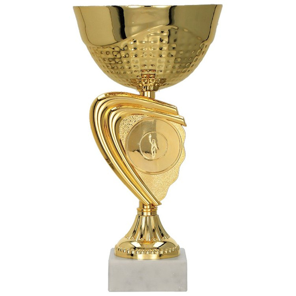 Puchar Tryumf 9265F metalowy złoty okolicznościowy