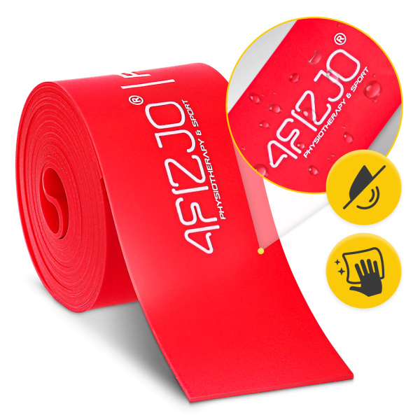 Taśma rehabilitacyjna do ćwiczeń niebieska 1,5m