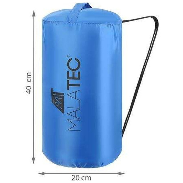 Śpiwór turystyczny kołderka Malatec niebieski S10249