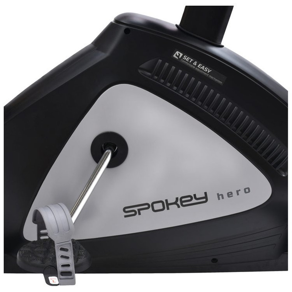 Rower magnetyczny Spokey HERO czarny 86 x 52 x 133 cm