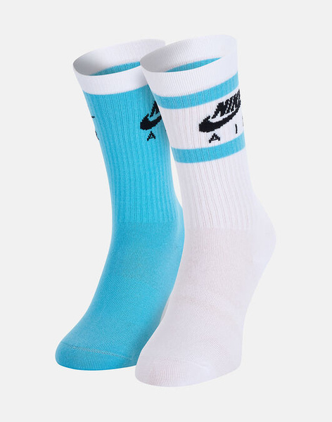 Skarpety Nike 2pakveryday Essential CR biało-niebieskie
