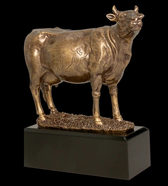 Statuetka odlewana 22,5cm - KROWA - RFST2076/BR