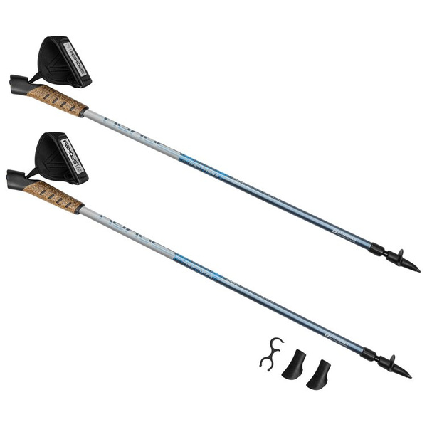 Kije nordic walking Spokey Neatness II z korkowymi rączkami