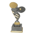 Statuetka odlewana srebrna, sportowy  SS1737-03
