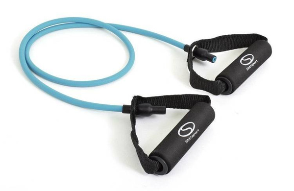GUMA DO FITNESSU Z RĄCZKAMI EX008 OPÓR 5 KG