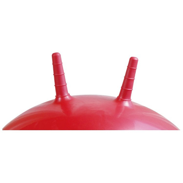 Piłka skacząca z uszami EB FIT 45cm czerwona