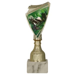 Trofeum plastikowe złote PIŁKA NOŻNA 9297/SOC2-C