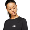 Bluza damska Nike Essentials Crew FLC czarna BV4110 010