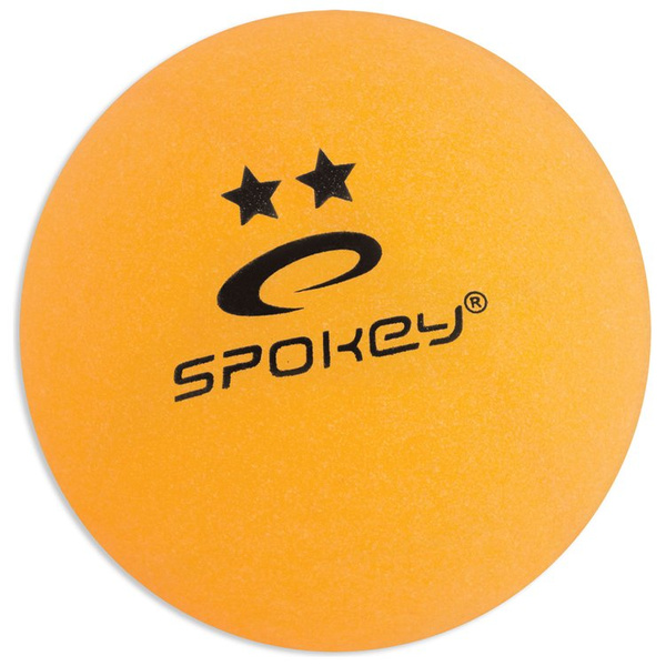 piłeczki do tenisa stołowego do gry rekreacyjnej pomarańczowe (6 szt.) Spokey SKILLED 2* orange