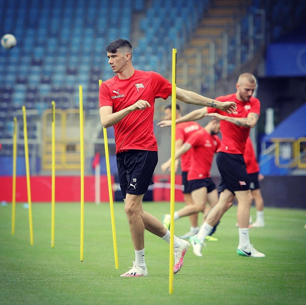 10x Tyczka treningowa i slalomowa 170 cm tyczki Biały