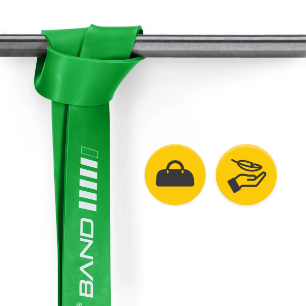 Guma oporowa Power Band 27-36kg zielona