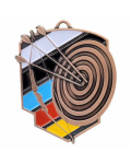 Medal metalowy brązowy ŁUCZNICTWO M106/B