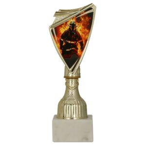 Trofeum plastikowe złote POŻARNICTWO 9297/FIR1-A