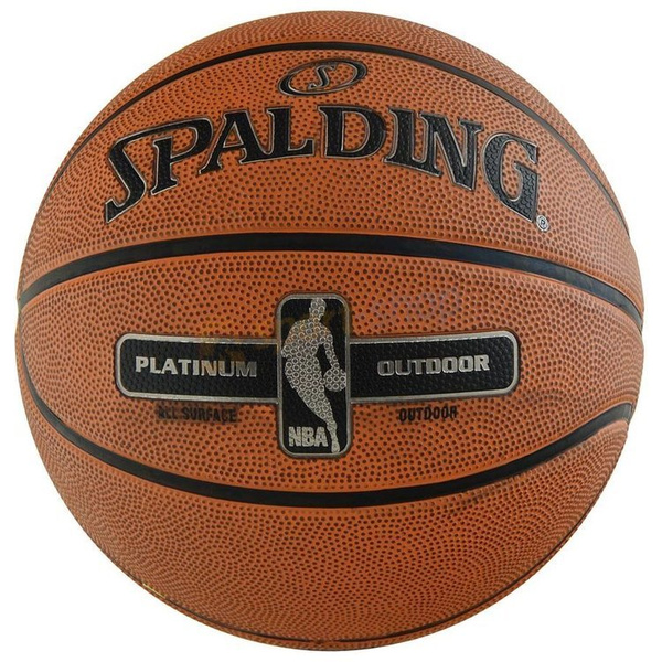 Piłka do koszykówki Spalding NBA PLATINUM STREETBALL pomarańczowa rozmiar 7