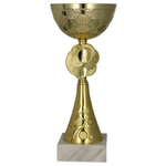 Puchar metalowy złoty uniwersalny 8485F