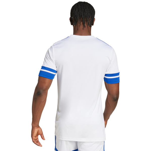 Koszulka męska adidas Squadra 25 biało-niebieska JG5827