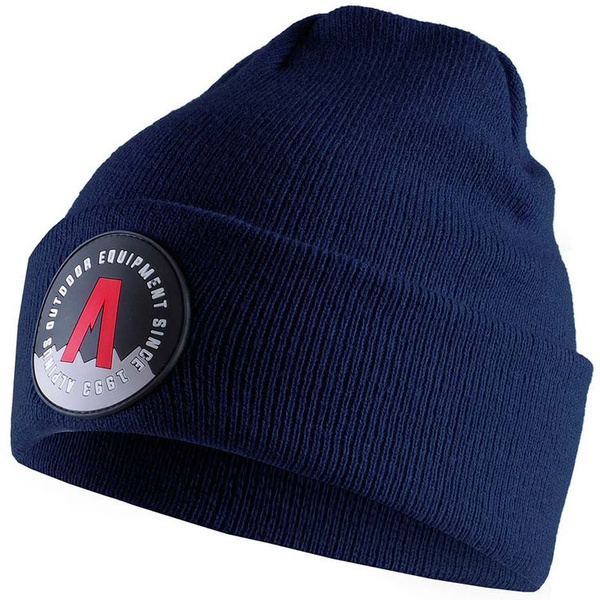 Czapka Alpinus Helsinki Cuffed Beanie granatowa AWH007